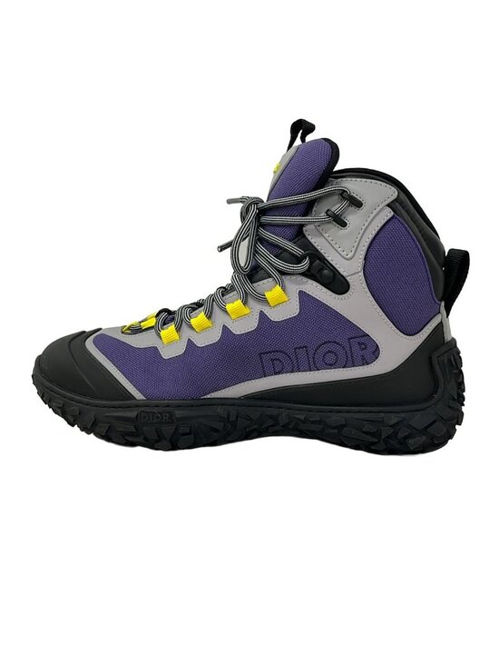 Dior Boots 39 Izon Purple Black Multi Hiking